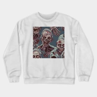 Halloween Monsters 23 - Zombie Crewneck Sweatshirt